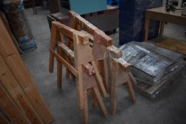 *Six Wooden Trestles