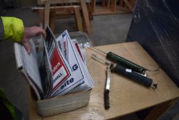 *Box of Laminated Health & Safety Signs