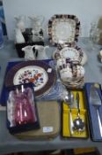 Aynsley Decorative Plate, Portmeirion Pottery Jugs