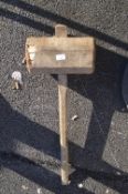 Large Wooden Mallet