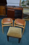 Philips Hostess Trolley plus Three Stools