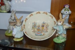 Royal Albert and Royal Doulton Beatrix Potter Rabb