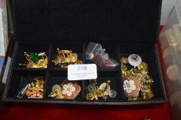 Enameled Badges and Cufflinks etc.