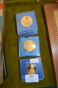 Ten Bronze William Wilberforce Commemorative Medal