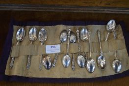 Roll of Five Hallmarked Sterling Silver Apostle Sp