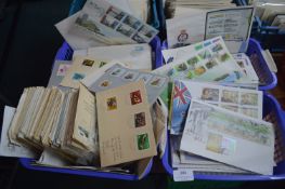 First Day Covers, Letters, etc.