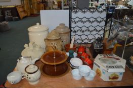 Retro Pottery and Kitchenware Including Hornsea Po