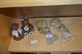 1960's Studio Pottery Figures