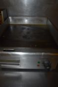 *Italinox Countertop Electric Griddle 40x40cm