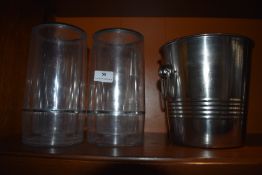 *Two Wine Coolers and an Ice Bucket