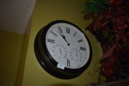 *Wall Clock with Roman Numeral Face