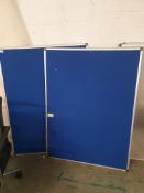* 2 x pinboards - 900w x 1200d