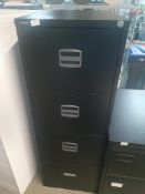 * 4 drawer filing cabinet