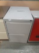 * 2 drawer filing cabinet