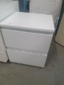 * 2 drawer filing cabinet