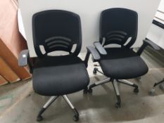 * 2 x premium ergonomic office chairs