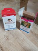 * Canon ink and paper sets