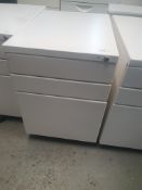 * 3 drawer pedestal filing cabinet