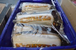 *Quantity of MMA Shin Guards (box not included)