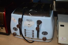 *Delonghi Four Slice Toaster