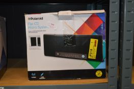 *Polaroid Flat CD Micro System