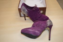 *Red Dragonfly Purple High Heels Size: 4.5