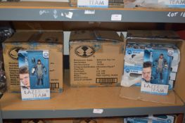 *Three Boxes of Lazer Team Ultra Action Figures
