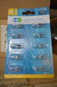 *Quantity of 5w Halogen G4 Lamps