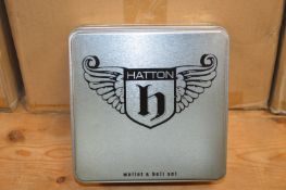 *Box of Hatton Wallet & Belt Sets