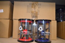 *Two Boxes of 12 The Puzzler Blue & Red Puzzles