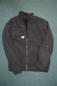 *32 Degrees Heat Black Fleece Jacket Size: S