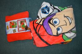 *Toy Story Character Pillow & Throw