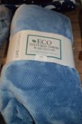 *Life Comfort Eco Plaid Textured Throw 60