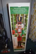 *Painted Wooden Nutcracker Figure 106cm