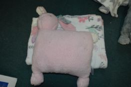 *Little Miracles Snuggle Me 2pc Blanket & Plush Ra