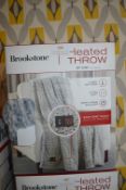 *Brookstone Heated Throw 50