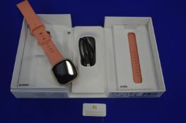 *Fit Bit Versa Smartwatch Pink /Gold