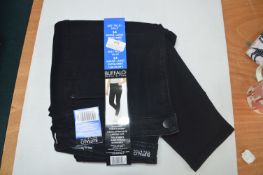 *Buffalo David Bitton Black High Rise Stretch Skin