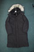 *DKNY Black Padded Coat Size: M