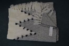 *Revolution Home Knitted Throw Black