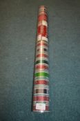 *36m Roll of Double Sided Christmas Wrap
