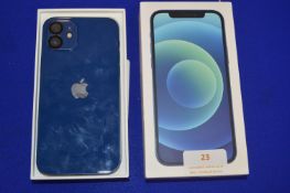*Apple iPhone 12 128GB Blue