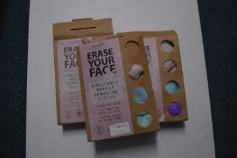 *Erase Your Face Reusable Makeup Cloths 3pks