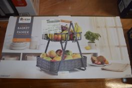 *Mesa Two Tier Basket and Pannier Kitchen Set