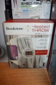 *Brookstone Heated Throw 50