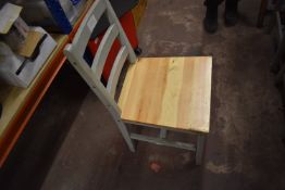 Six Lightwood Chairs