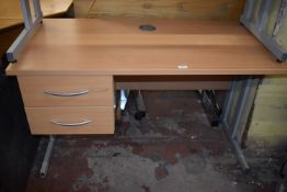 *Small Office Desk with Two Drawers