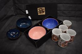 *Japanese Teacups and Sake Cups