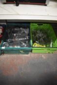 Wine Glasses, Jugs, Estrella Glasses, etc. (boxes