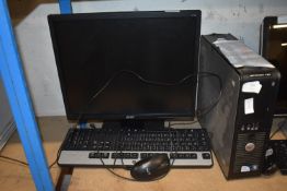 *Desktop PC with Monitor, Keyboard, and Mouse